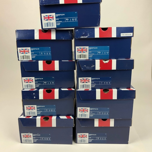 Reebok Classics Freestyle Hi White Retro Shoe 2-70 - Picture 8 of 8